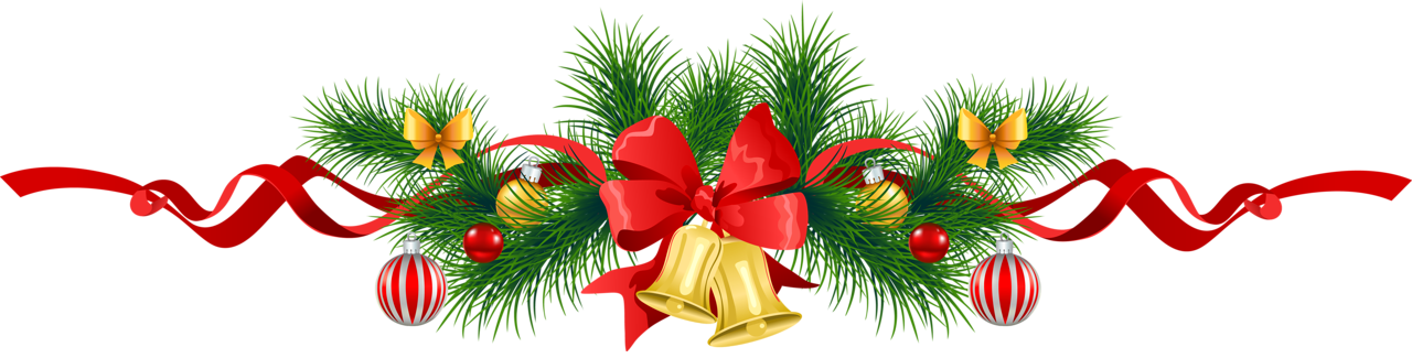 transparent_christmas_pine_garland_with_gold_bells_clipart.png